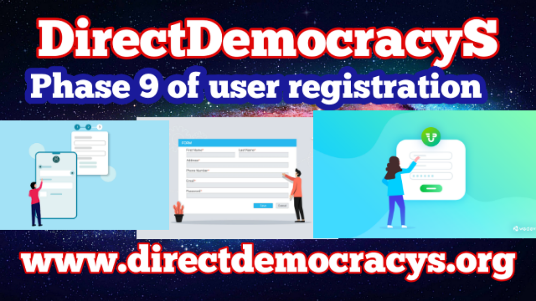 Phase 9 of user registration