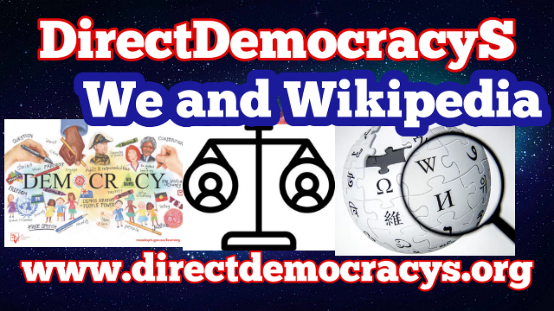 We and Wikipedia